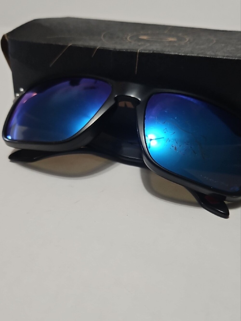 Oakley Holbrook 009102 F055 Polarized Prism Saphire Men's Sunglasses - Picture 8 of 12